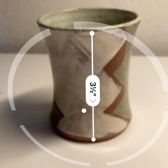 Vintage Signed Studio Pottery Cup Mug 1984 - Picture 7 of 9